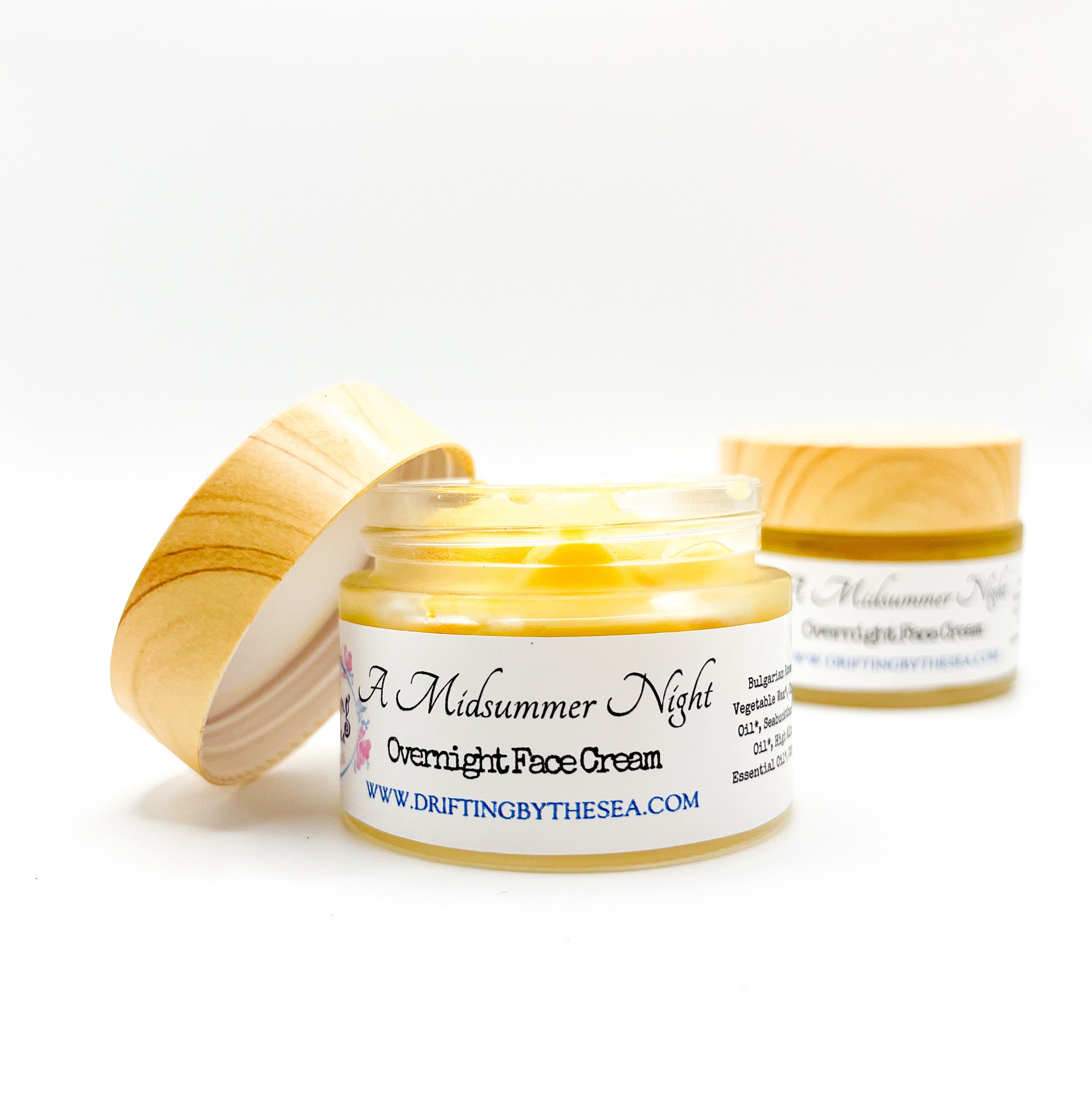 A Midsummer Night Face Cream - Drifting by the Sea Organic Skincare