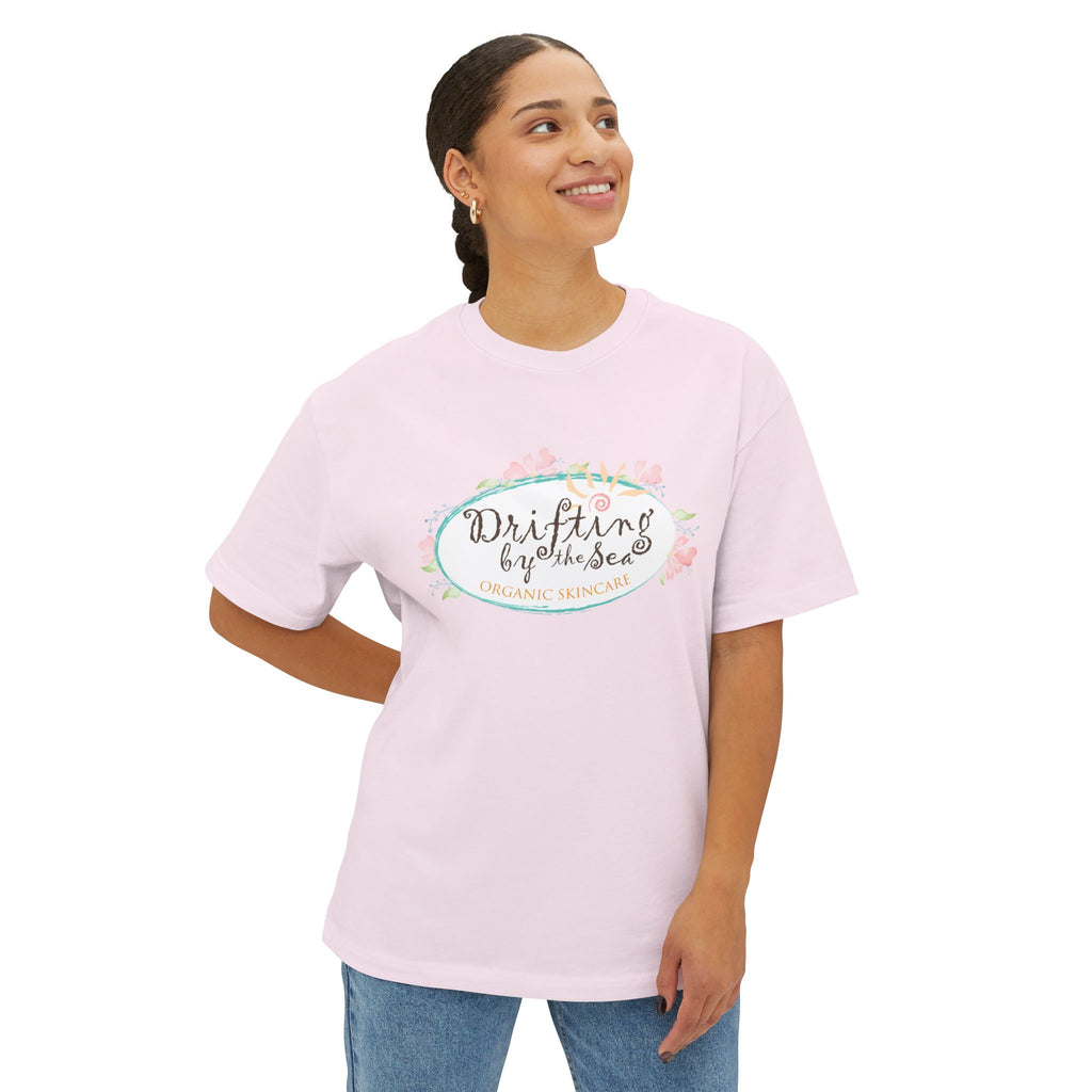 Drifting by the Sea Oversized Boxy Tee
