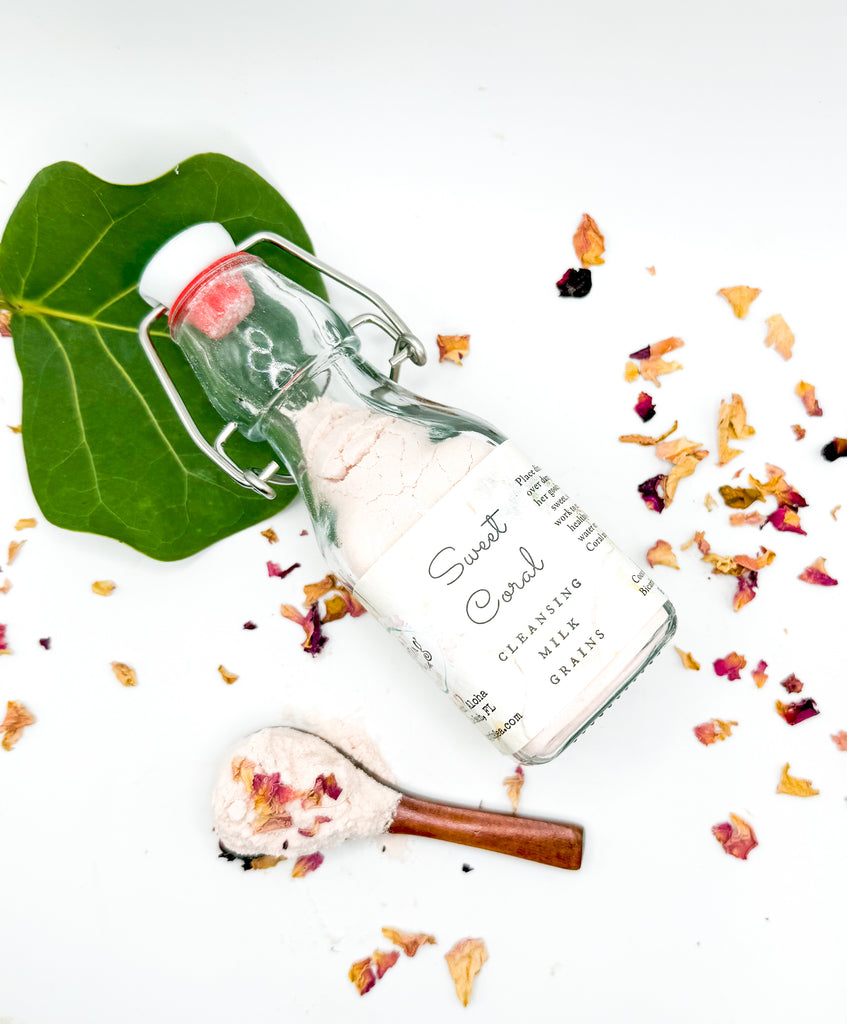 Sweet Coral Cleansing Milk Grains