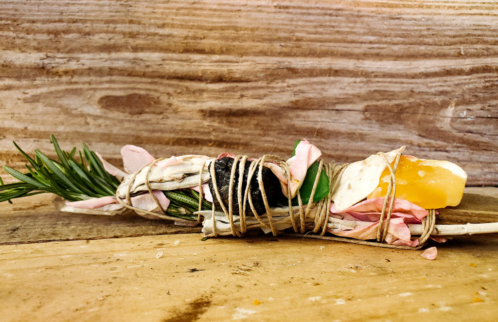Crystal Driftwood Wand