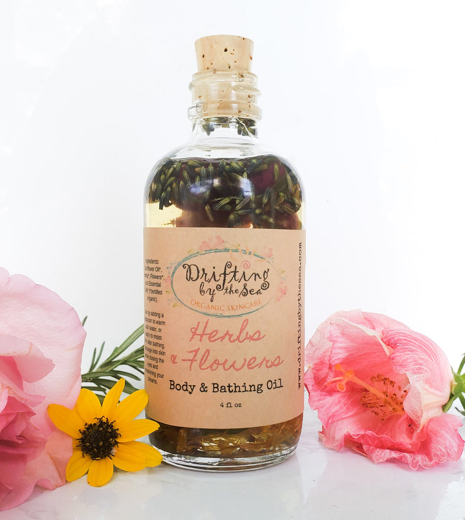 Herbs & Flowers Body & Bathing Oil