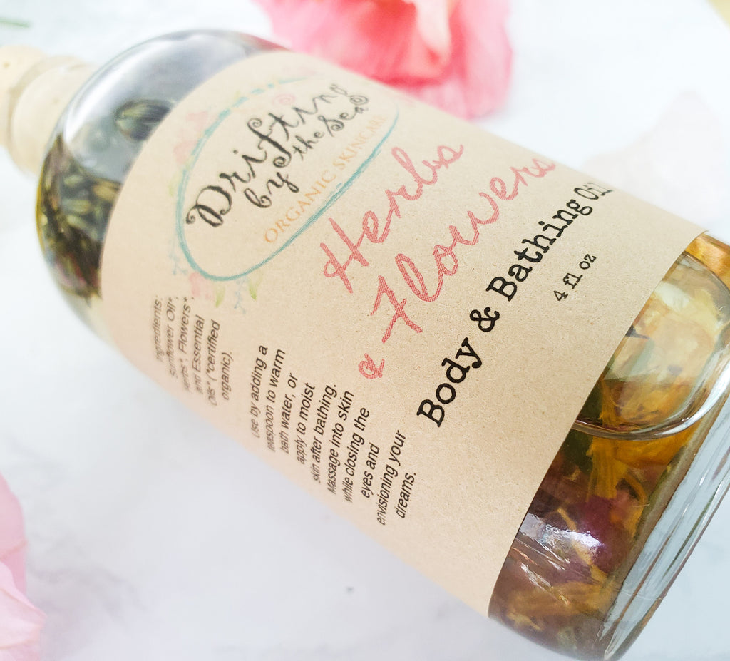 Herbs & Flowers Body & Bathing Oil