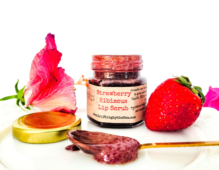 Strawberry Hibiscus Lip Scrub